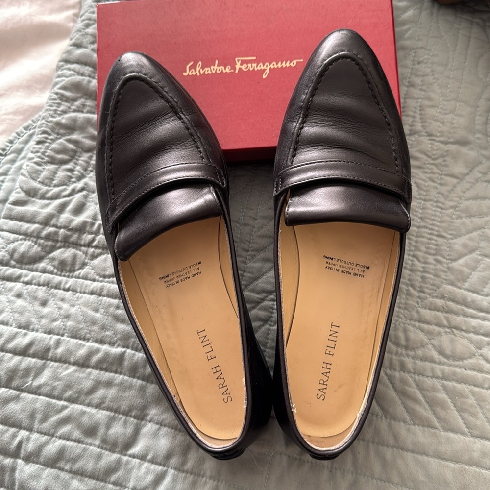 Sarah Flint Leather Flat size 36.5